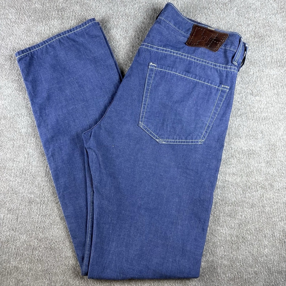 Citizens of Humanity CoH SID Jeans Mens 32x34 Blue Straight Leg Made In USA